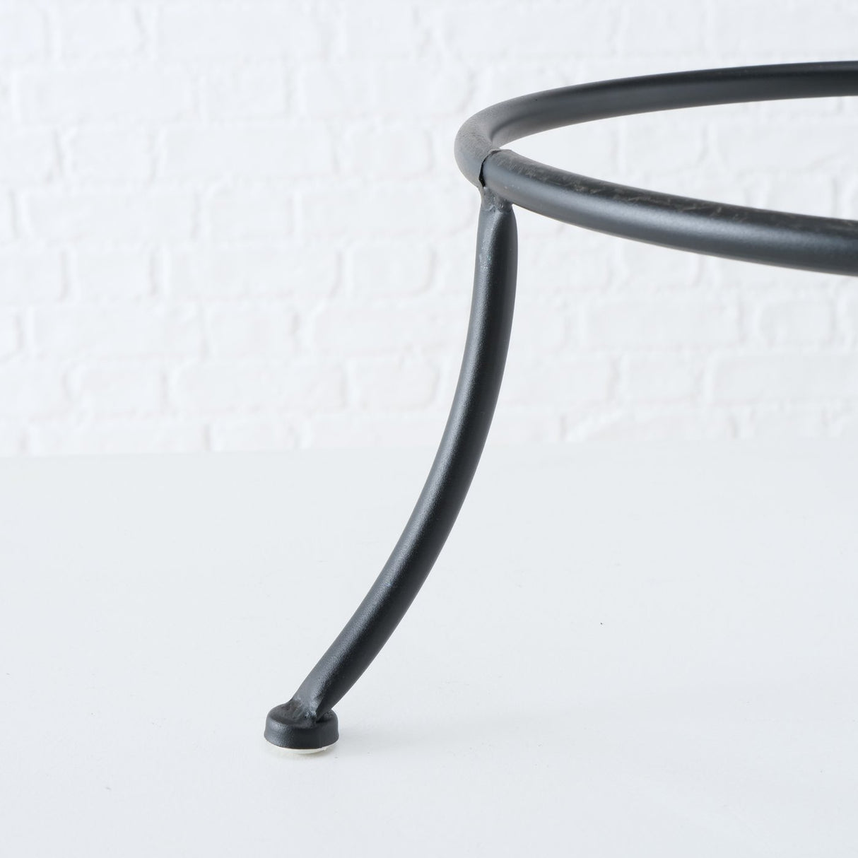 Feuerschale Ø 47 cm Feuerkorb Eisen Metall schwarz Schale Feuer Feuerstelle