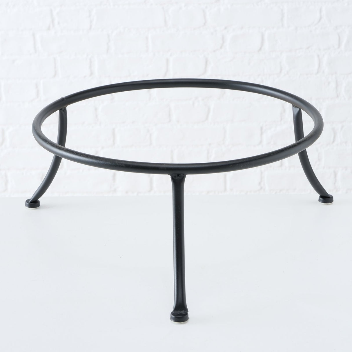 Feuerschale Ø 47 cm Feuerkorb Eisen Metall schwarz Schale Feuer Feuerstelle