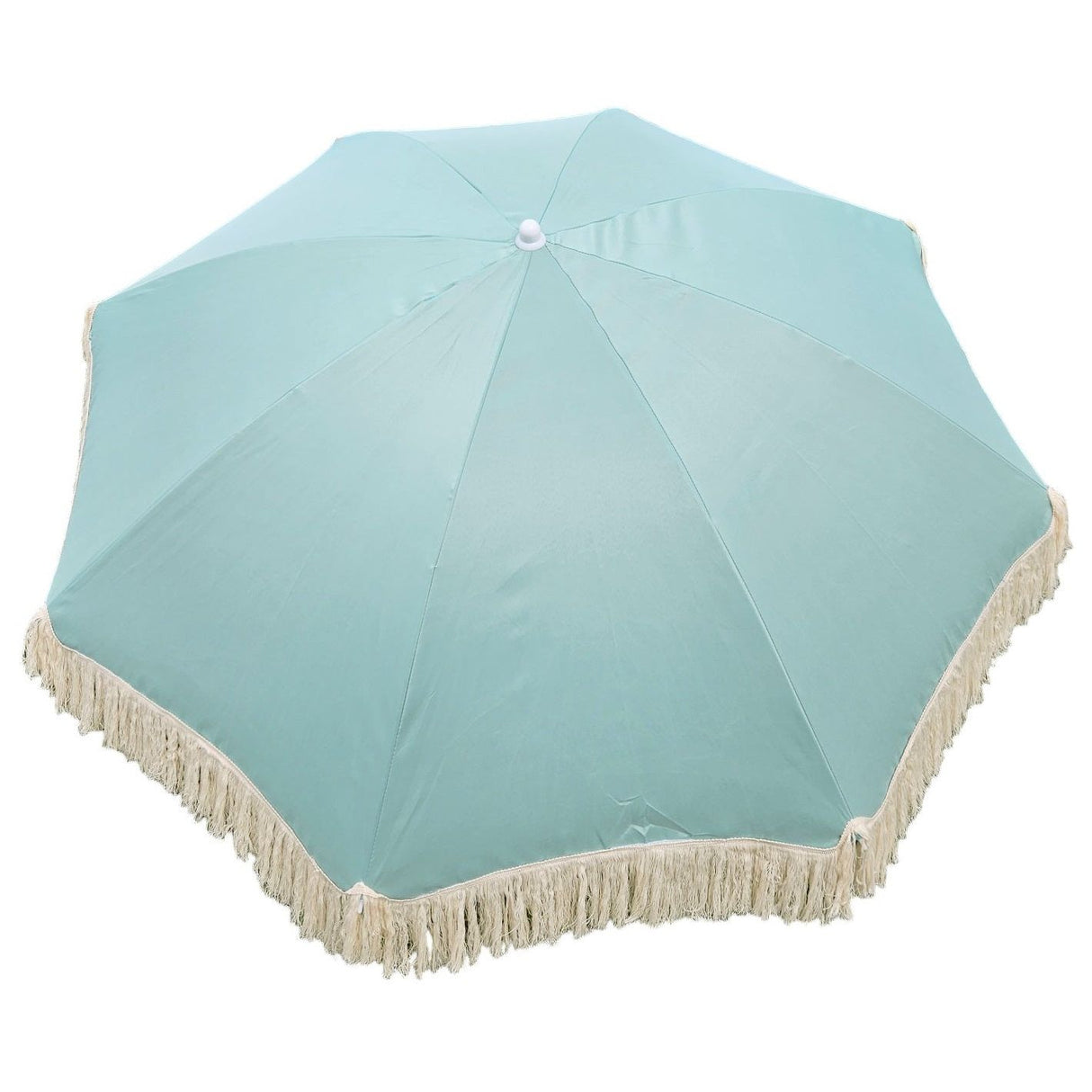 Sonnenschirm Strandschirm Schirm UV Schutz mit Fransen Tasche knickbar Ø 150 cm