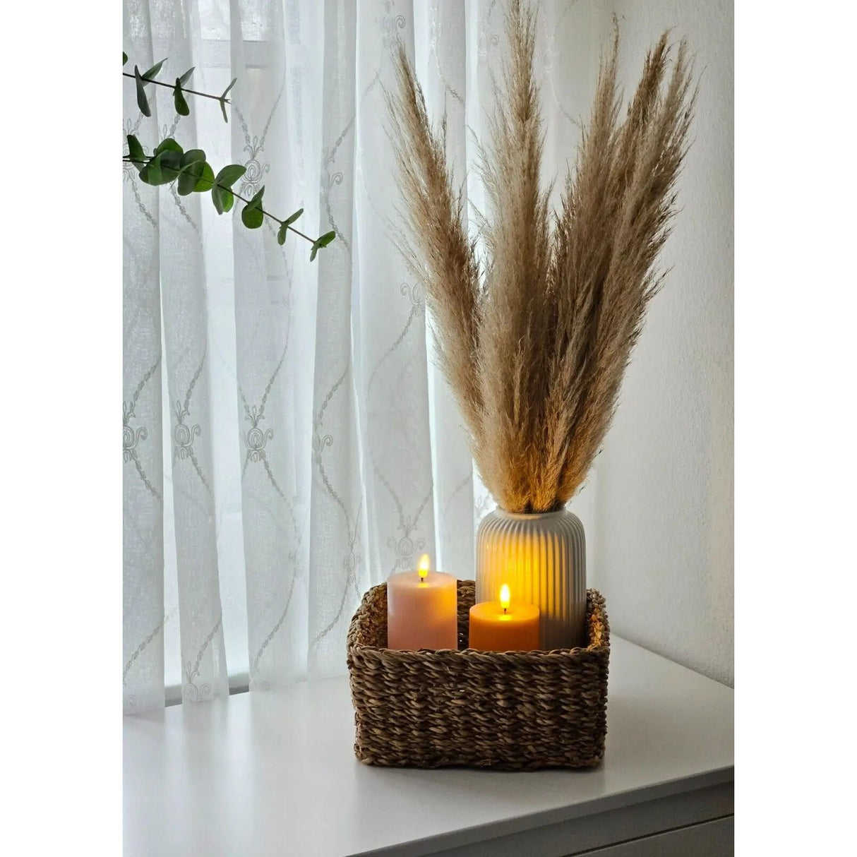 3 Körbe Aufbewahrungskörbe Seegras Korb Dekokorb braun Aufbewahrungskorb 3er Set