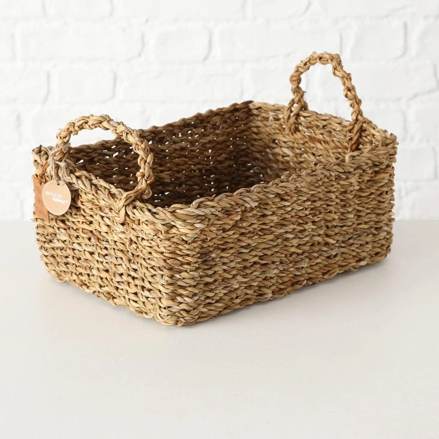 Seagrass basket set 3 pieces basket natural seagrass storage