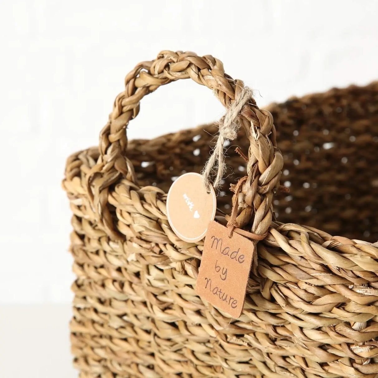 Seagrass basket set 3 pieces basket natural seagrass storage