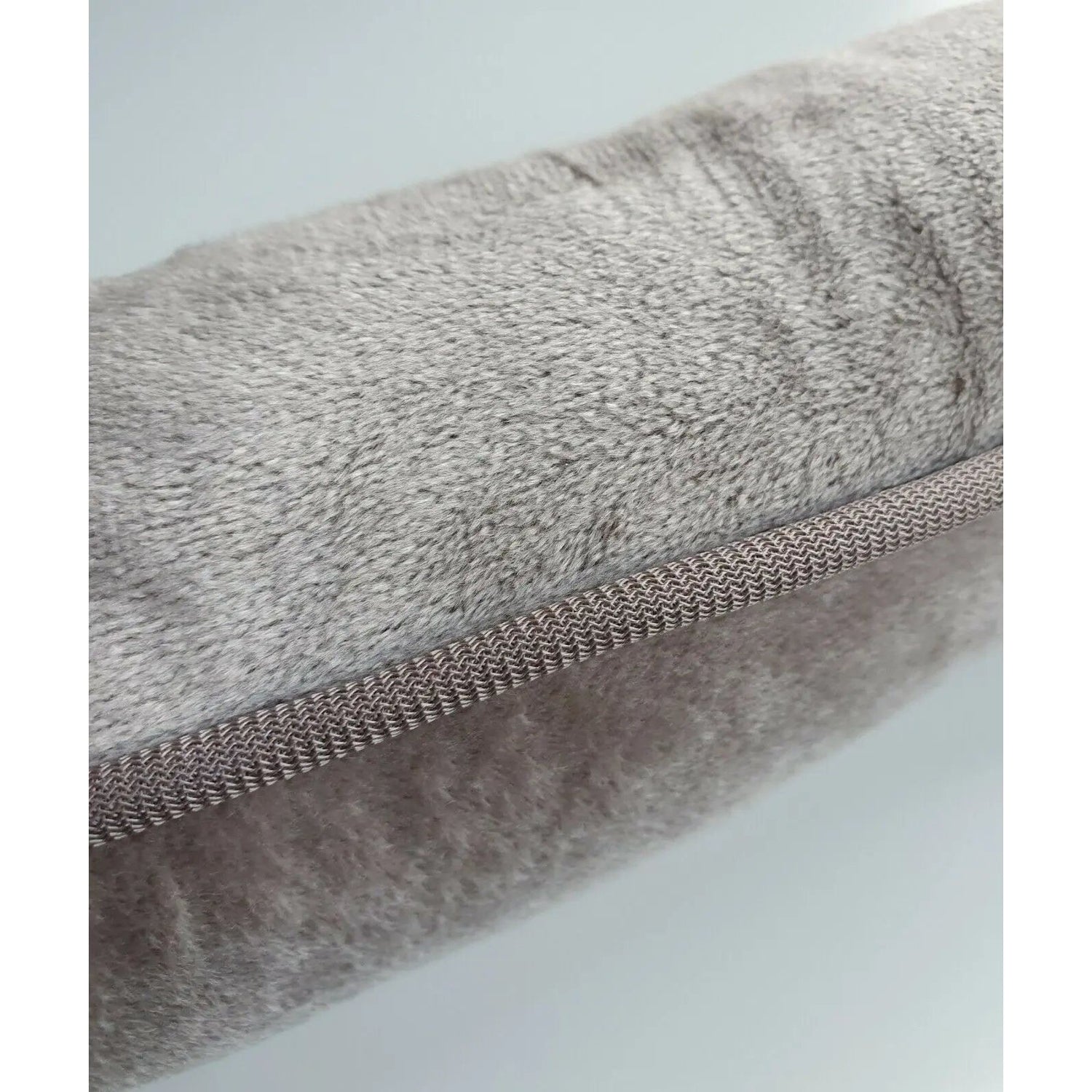 Zugluftstopper Windstopper Türwindstopper Zugluft Microfaser 90 cm Hellgrau