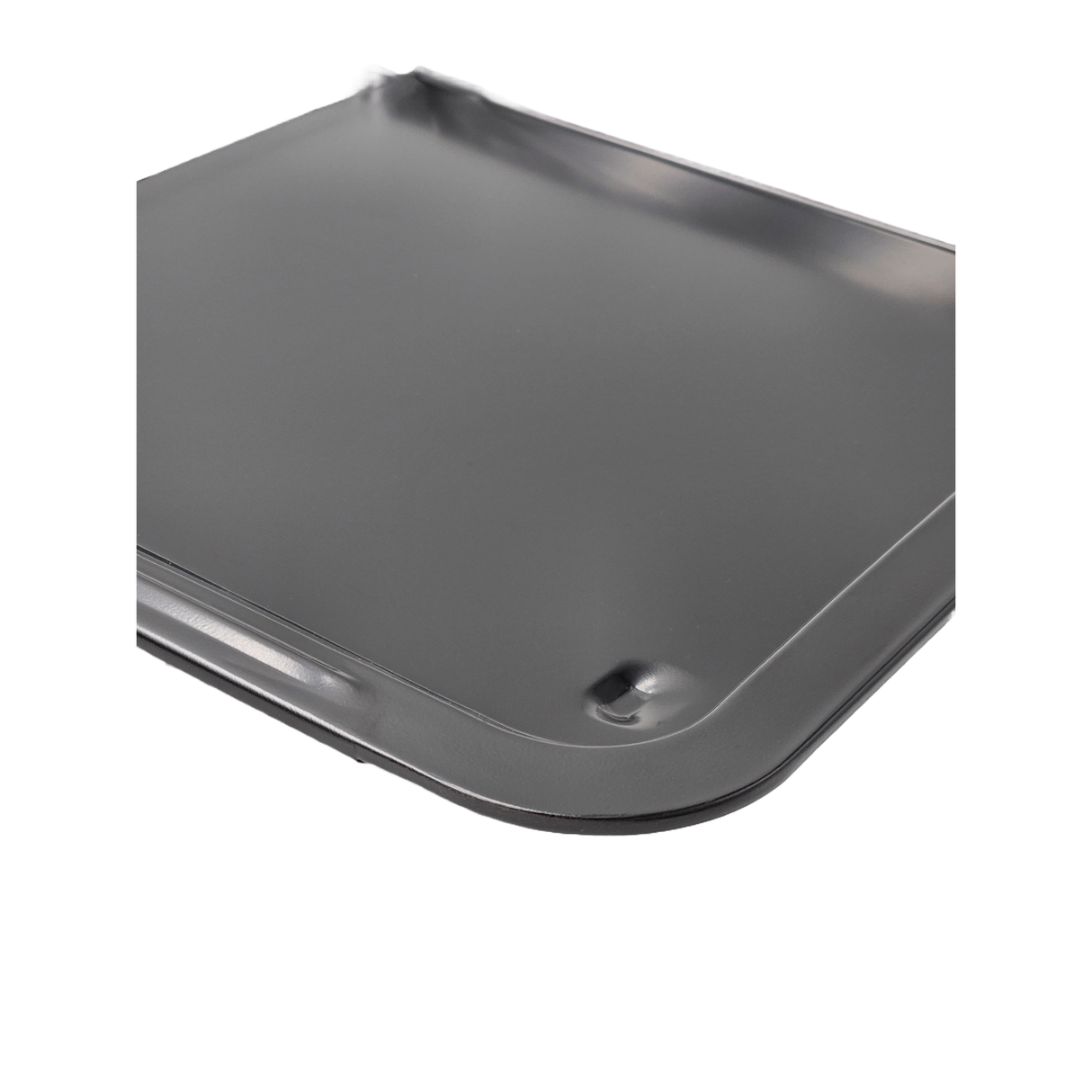 Backblech ausziehbar antihaftbeschichtet Carbonstahl Metall 33x33- 52 cm Schwarz