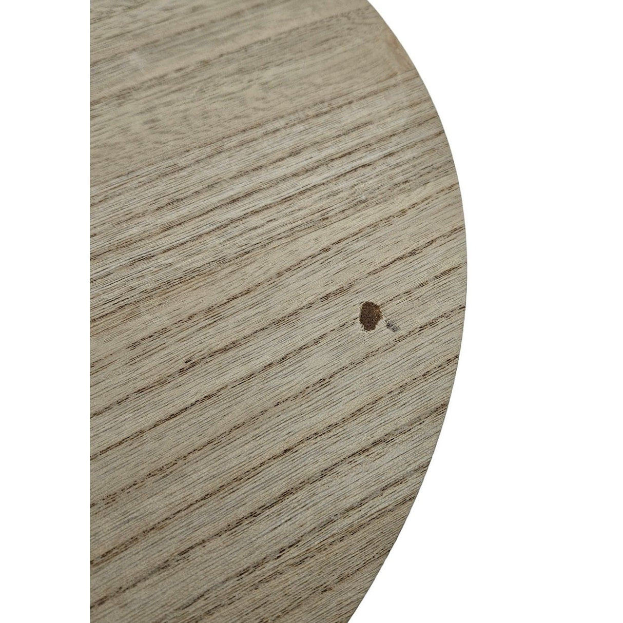 Beistelltisch Couchtisch rund Holz Metall Tisch Nachttisch Holztisch 40cm B-WARE