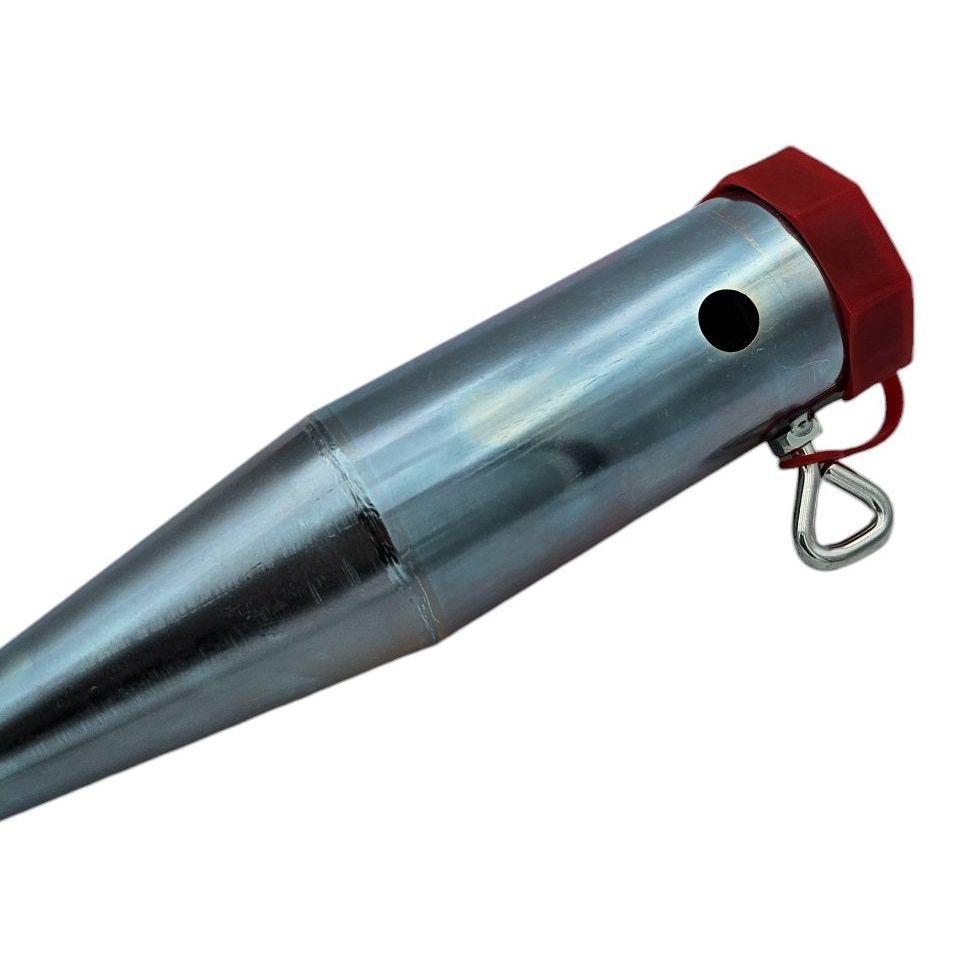 Bodenhülse Schirmständer Metall Unsiversal Erdspieß Ø2,5-5,5cm Einschraubhülse