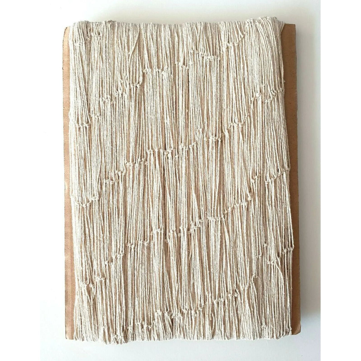 Dekonetz Fischernetz maritim 1x2 m weiß natur Baumwolle Deko Netz 100x200 cm