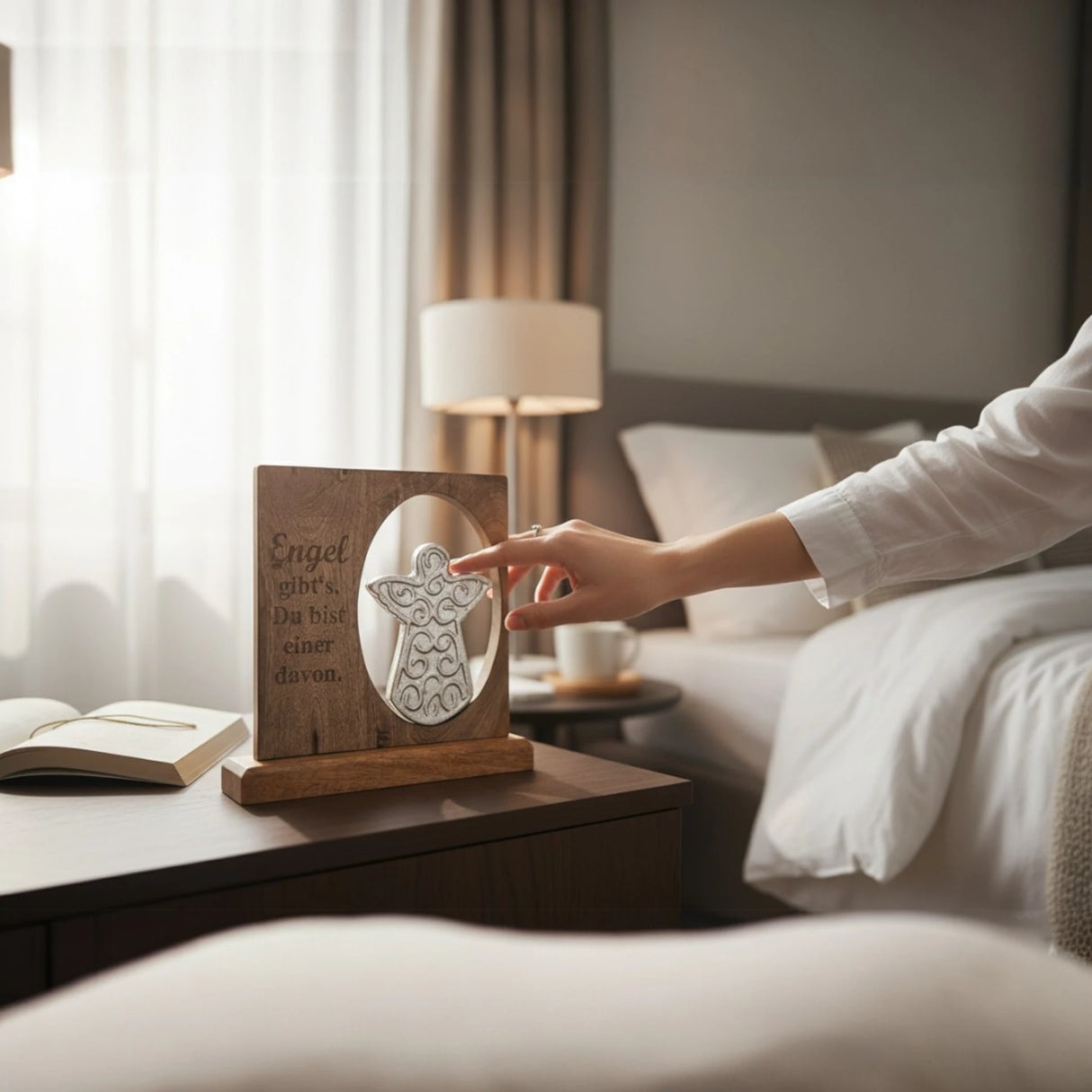 Schild Aufsteller Engel zu verschenken freunde familie