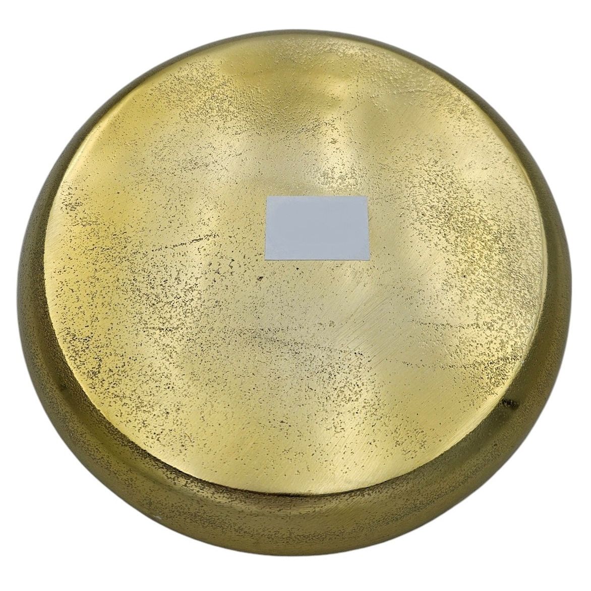 Dekoteller Gold Metall Teller Schale Dekotablett Kerzenteller Dekoschale Ø20cm