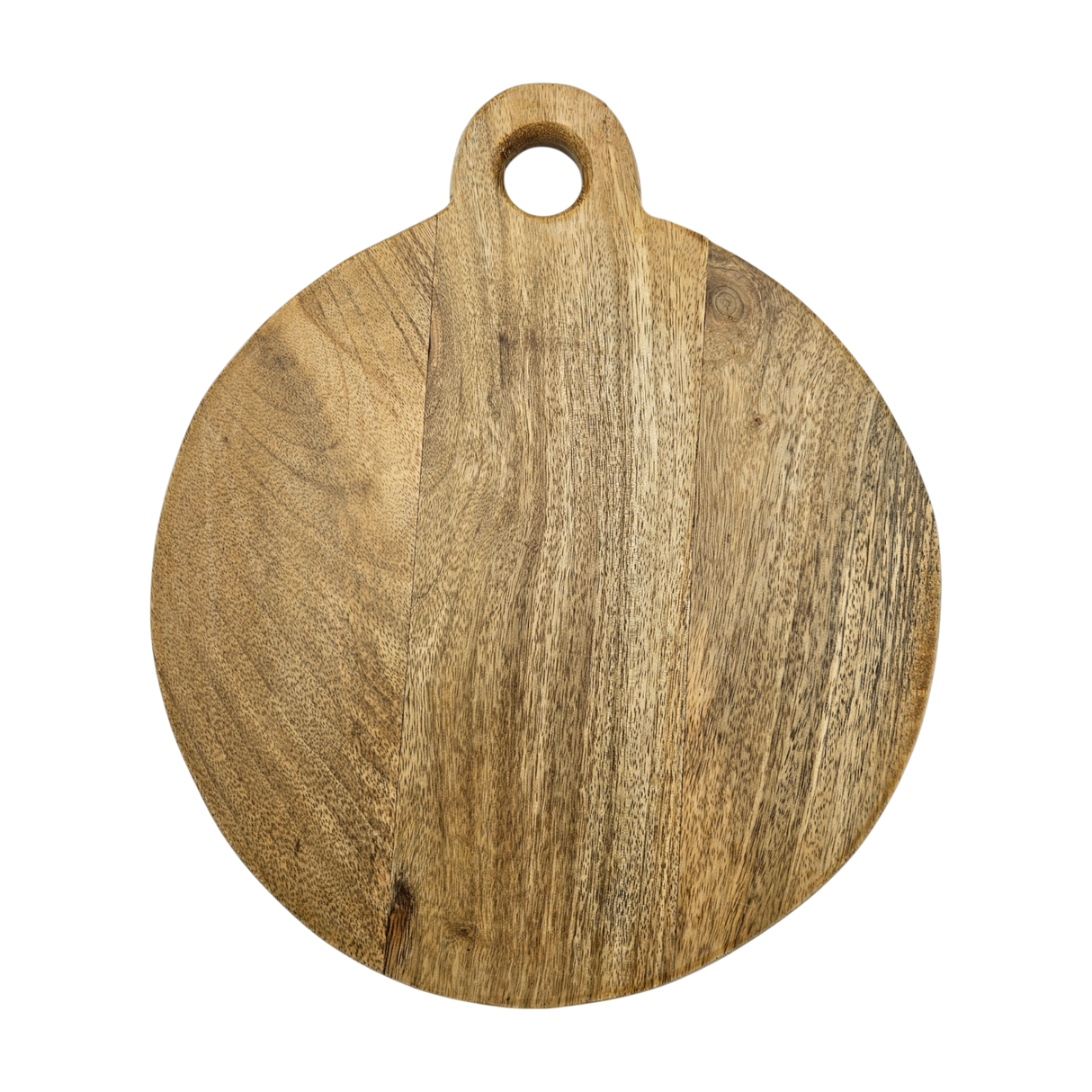 Deko Holzbrett Mango Unterlage rund Aufhängung 24 o 33 cm Tablett Kerzentablett