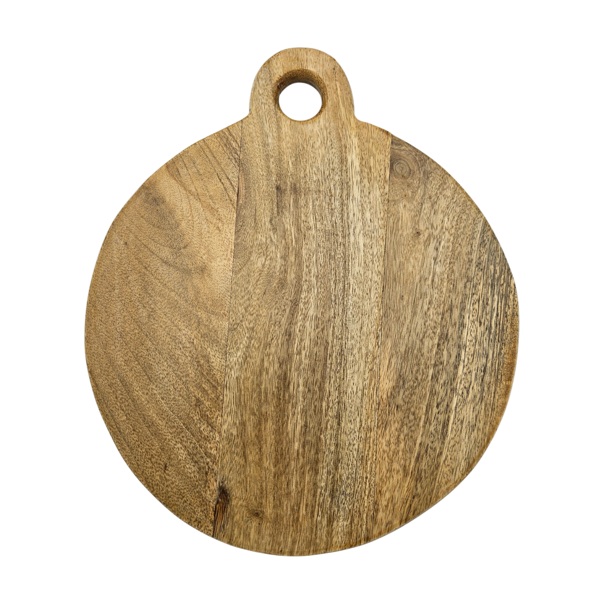 Deko Holzbrett Mango Unterlage rund Aufhängung 24 o 33 cm Tablett Kerzentablett