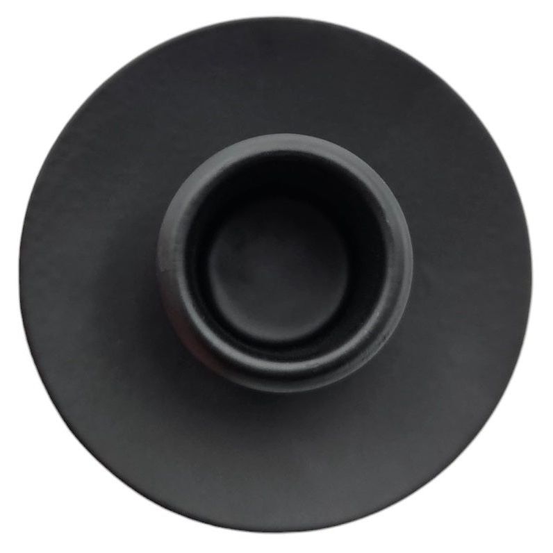 Kerzenhalter für Flaschen Metall schwarz Stabkerzenhalter Tülle für Kranz