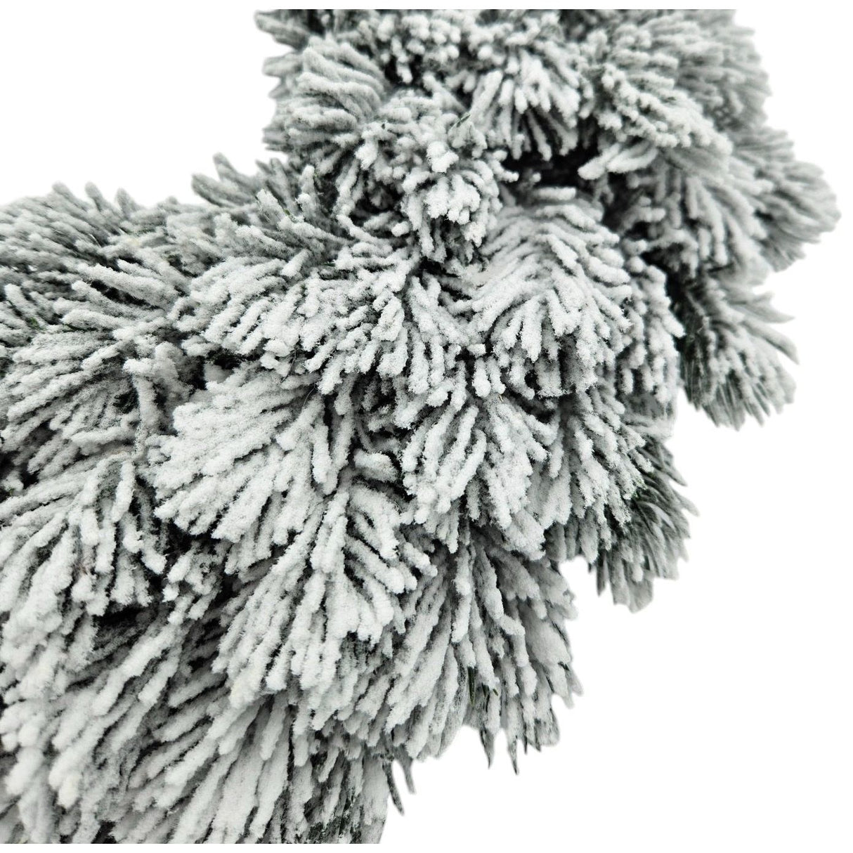 Adventskranz Tannenkranz Weihnachtskranz künstlicher Deko-Kranz grün weiß Ø 40cm