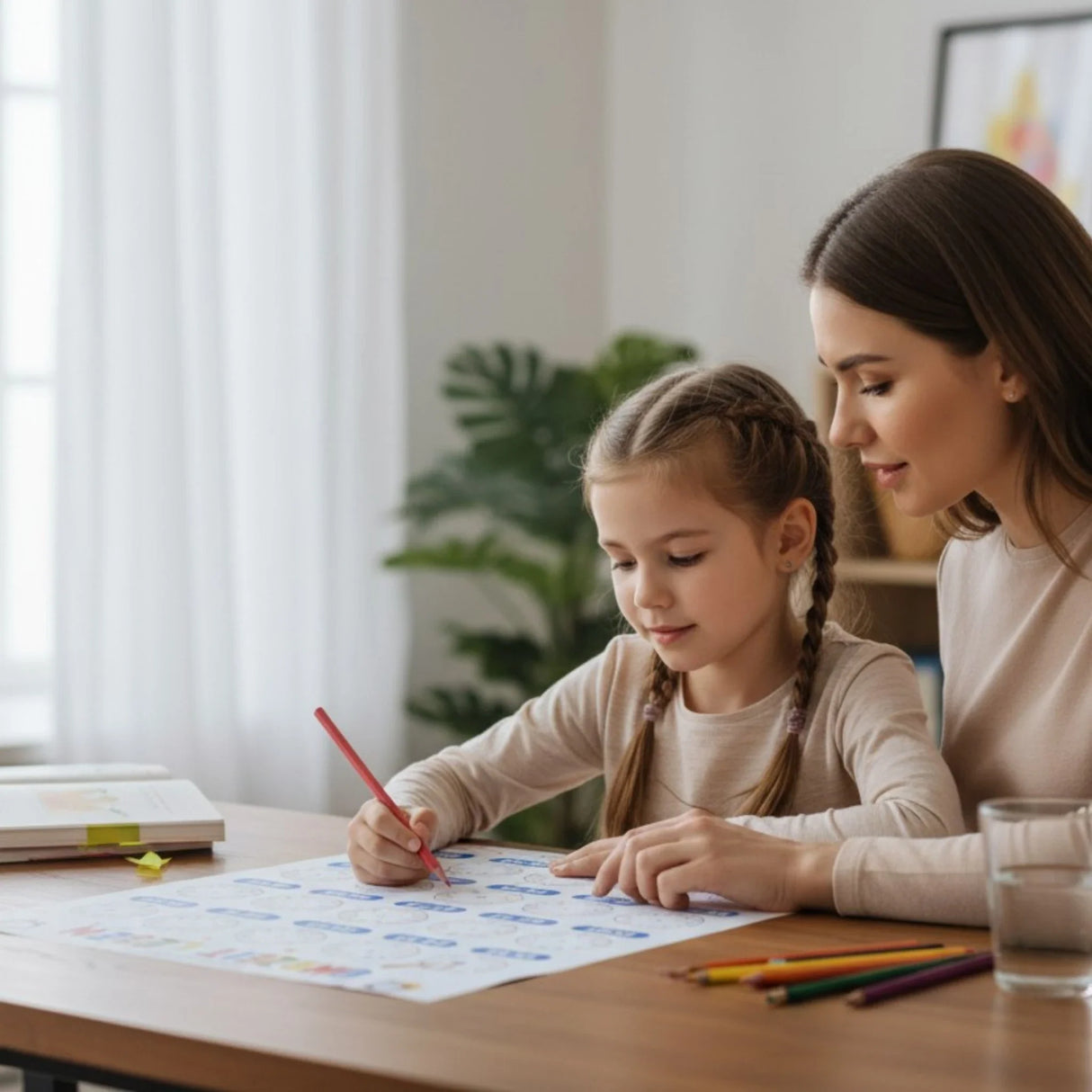 Lernuhr Kinderuhr Wanduhr bunt analoge Montessori Wanduhr Kinderzimmer Mädchen Jungen - Uhr