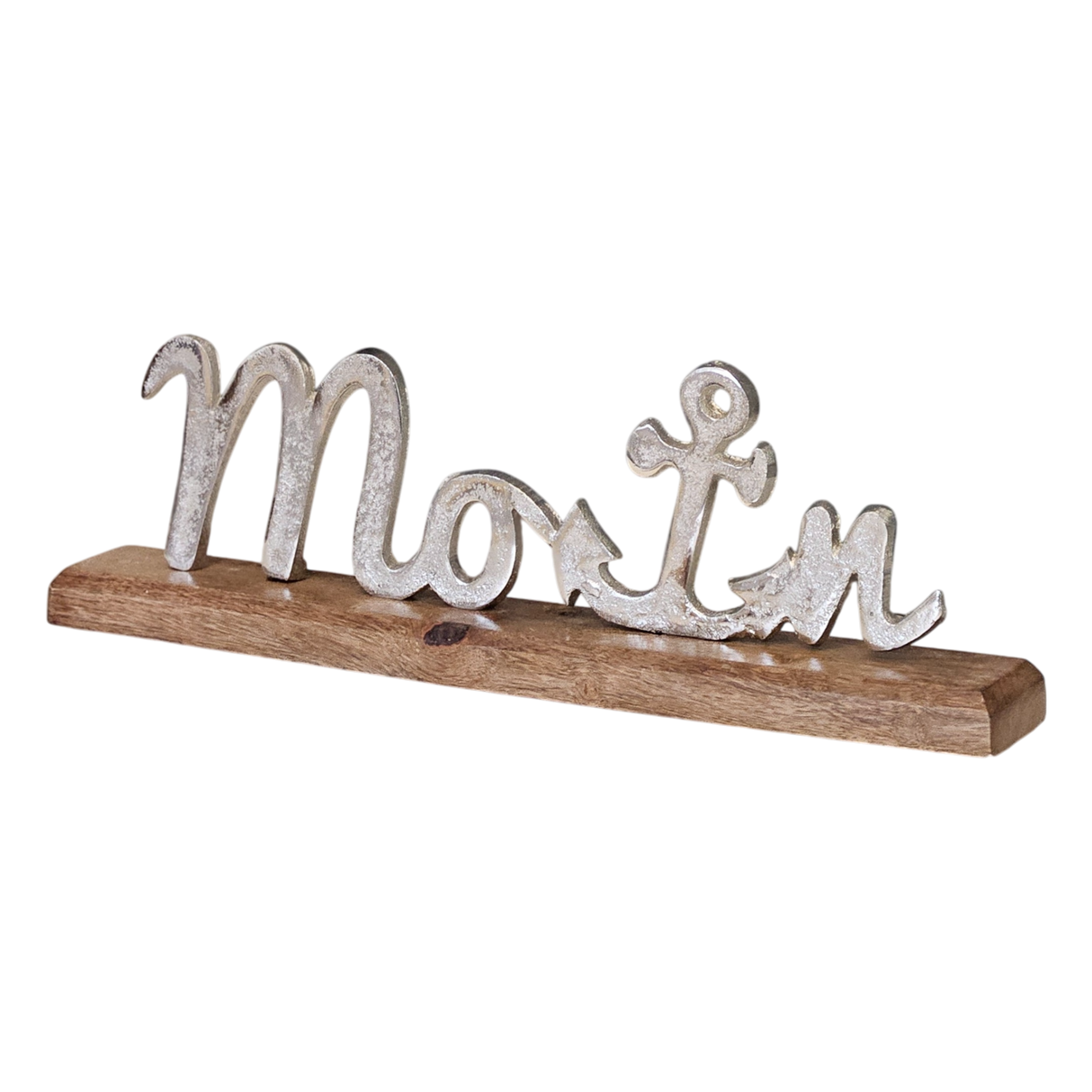 Schriftzug Moin kaufen Bild nah