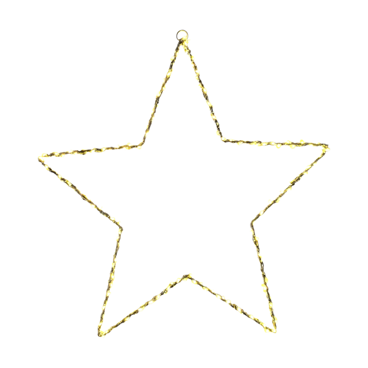 Weihnachtsstern Weihnachtsbeleuchtung XXL 50 cm 150 LED Stern Timer Batterie