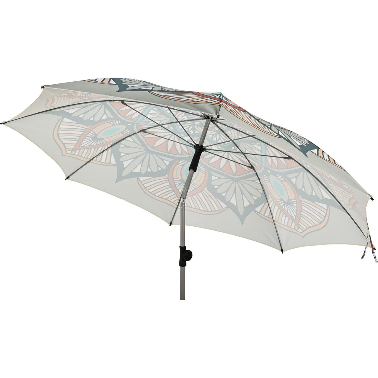 Sonnenschirm Strandschirm Marrakesch grau UV 50+ Knickbar 180 cm inkl. Schutzhülle