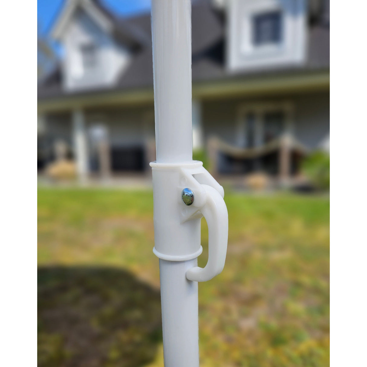 Sonnenschirm Strandschirm Balkonschirm UV Schutz 30+ gestreift 155 cm bunt