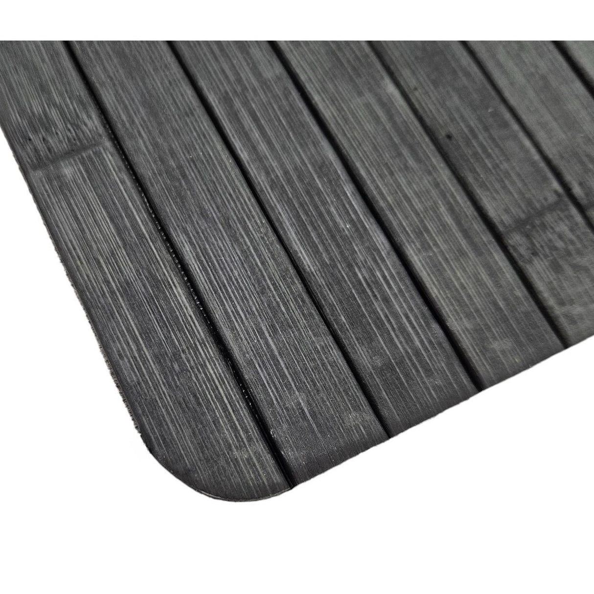 Sofatablett flexibel Bambustablett Bambus Natur anthrazit Armlehnen Schoner