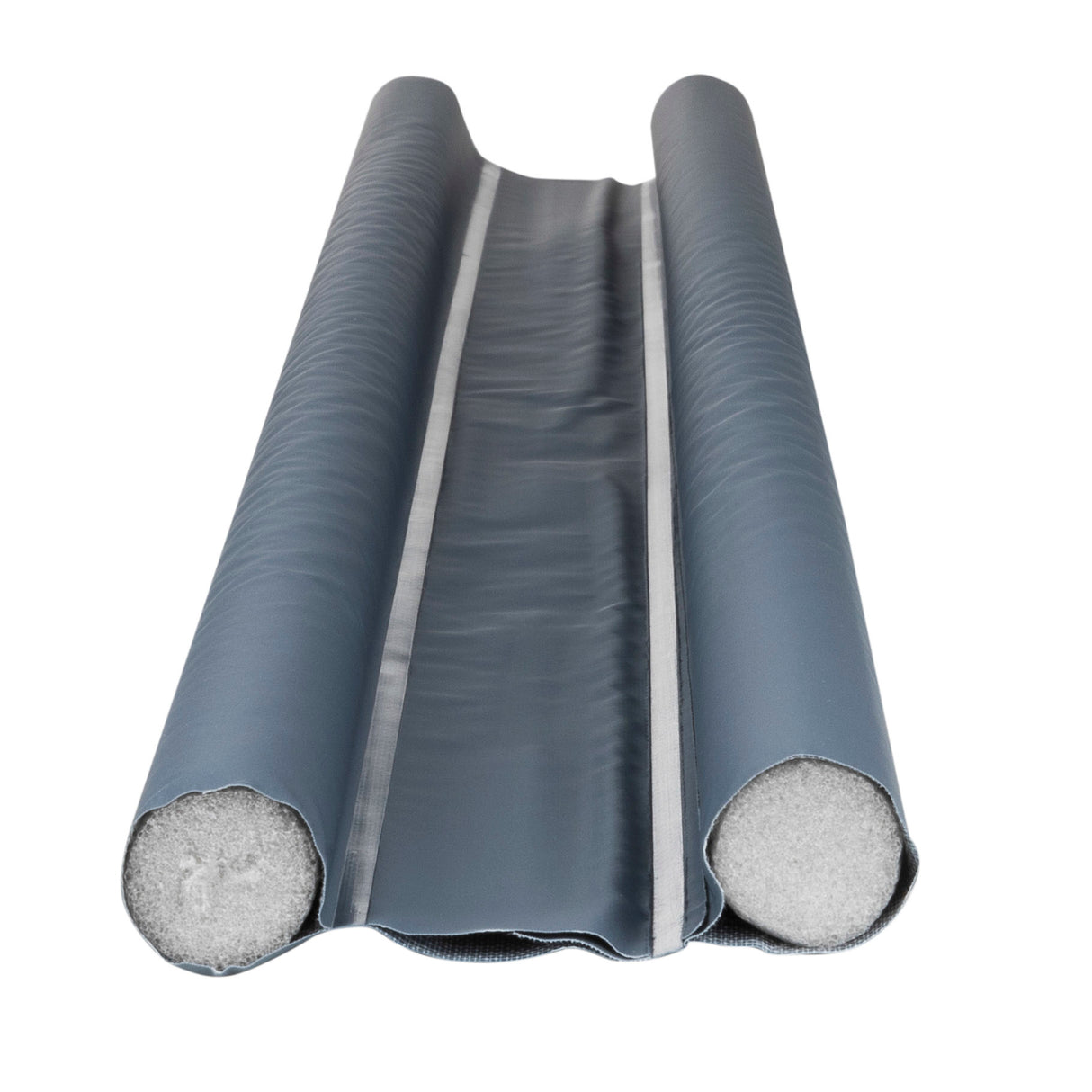 Zugluftstopper Doppeldichtung Türdichtung grau Energiesparend 2er SET 95 cm KÜRZBAR