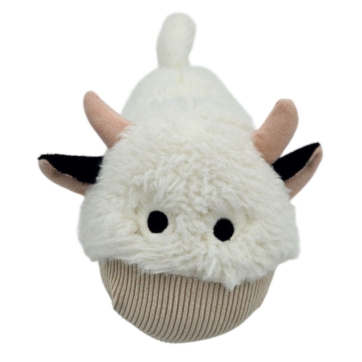 Türstopper Türsack Schaf Kuh Hund Türpuffer für Boden Stoff und Sand weiß beige