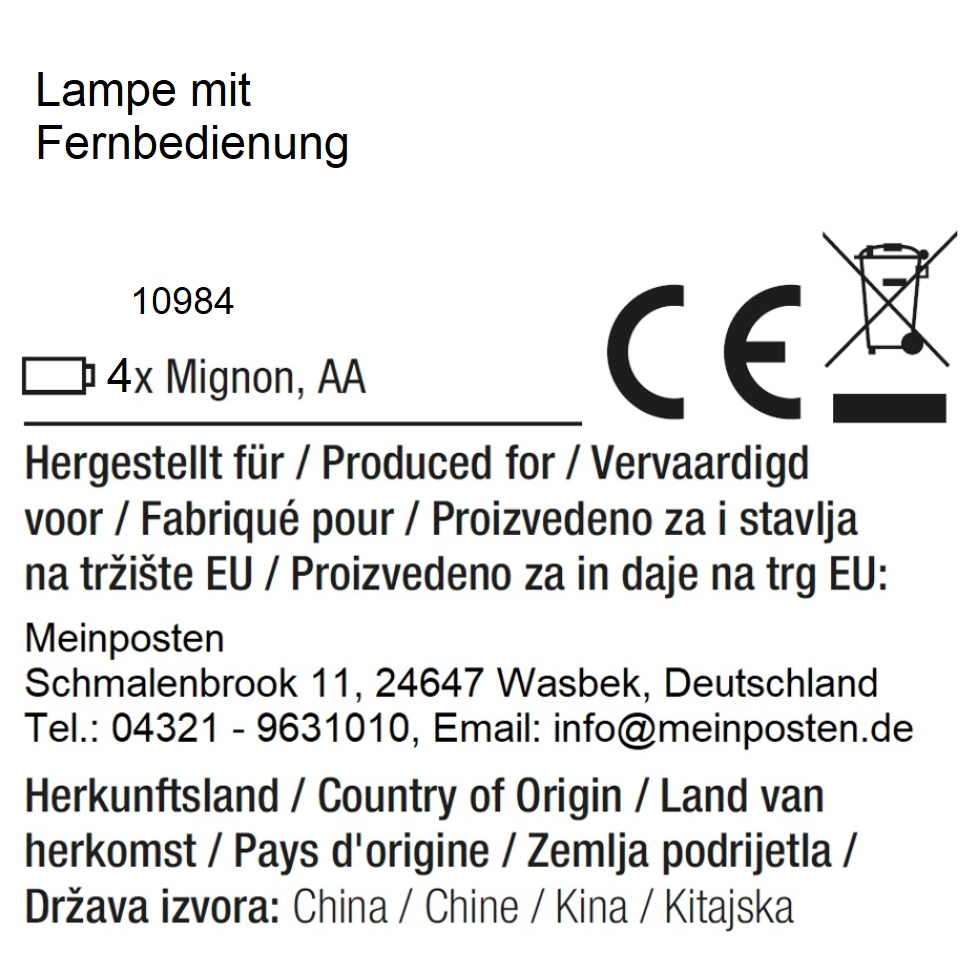 Hängelampe LED Braun Seil Macrame Hängeleuchte Timer Fernbedienung Ø15cm Lampe