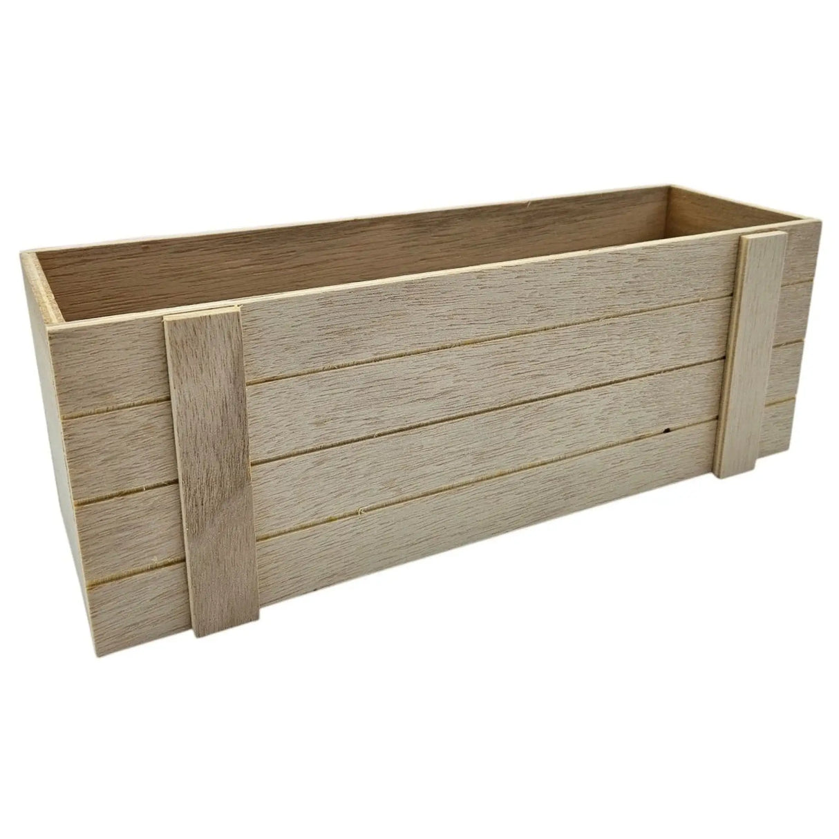 Aufbewahrungsbox Kiste Holz braun eckig Herz Küche Aufbewahrung Dekokiste Natur - Aufbewahrungsbox
