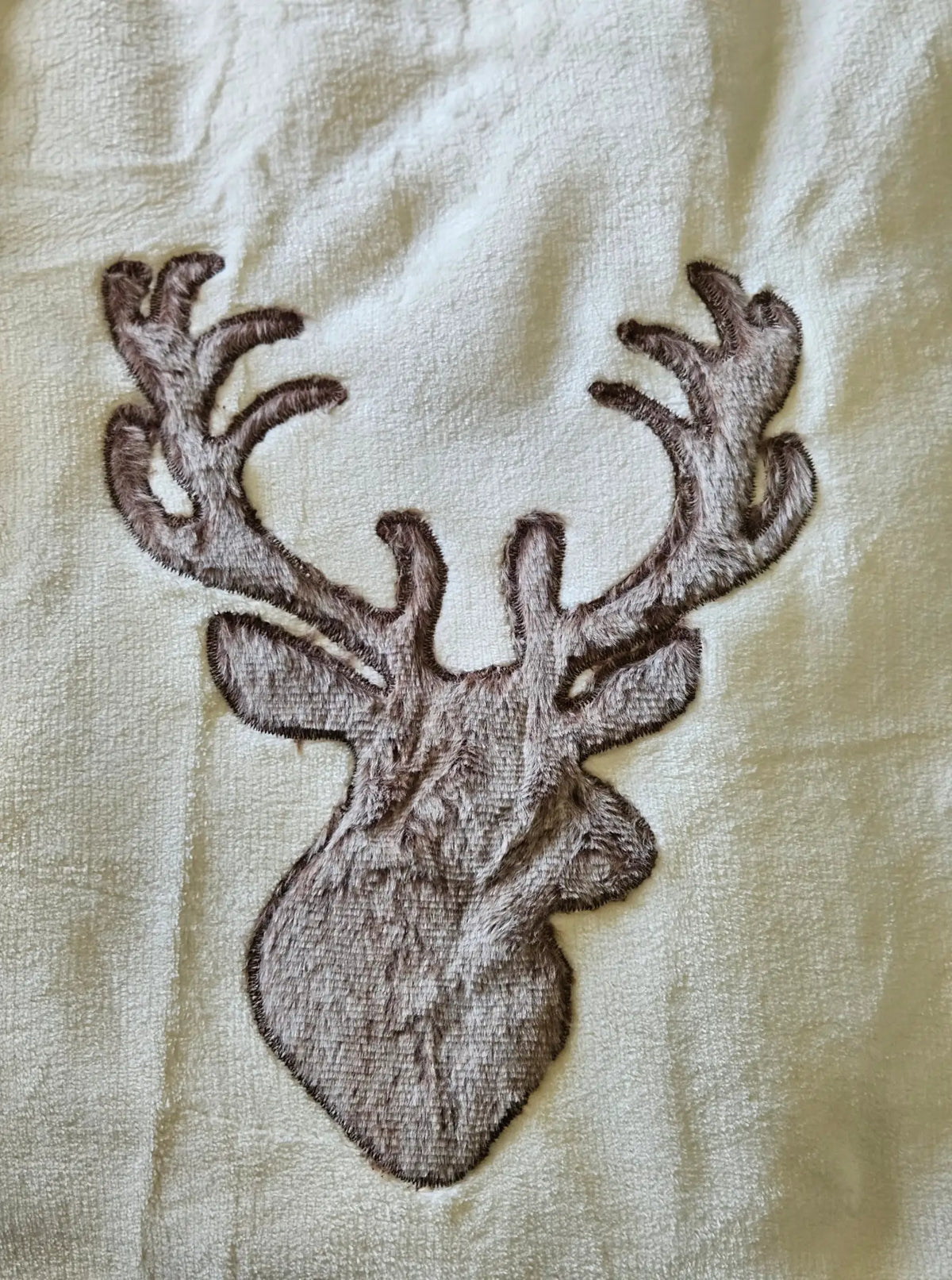 Decke Kuscheldecke Tagesdecke Wohndecke Hirsch Winter 150x200 kuschelig weich - Wohndecke