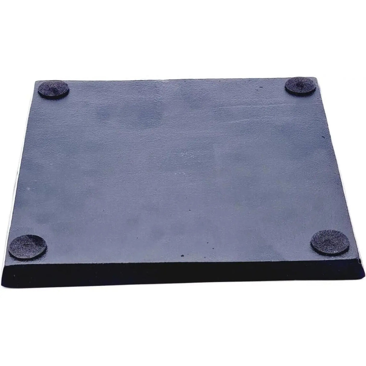Dekoteller schwarz Dekoschale Metall Teller Schale Alu Deko 25x25 cm - Dekoteller