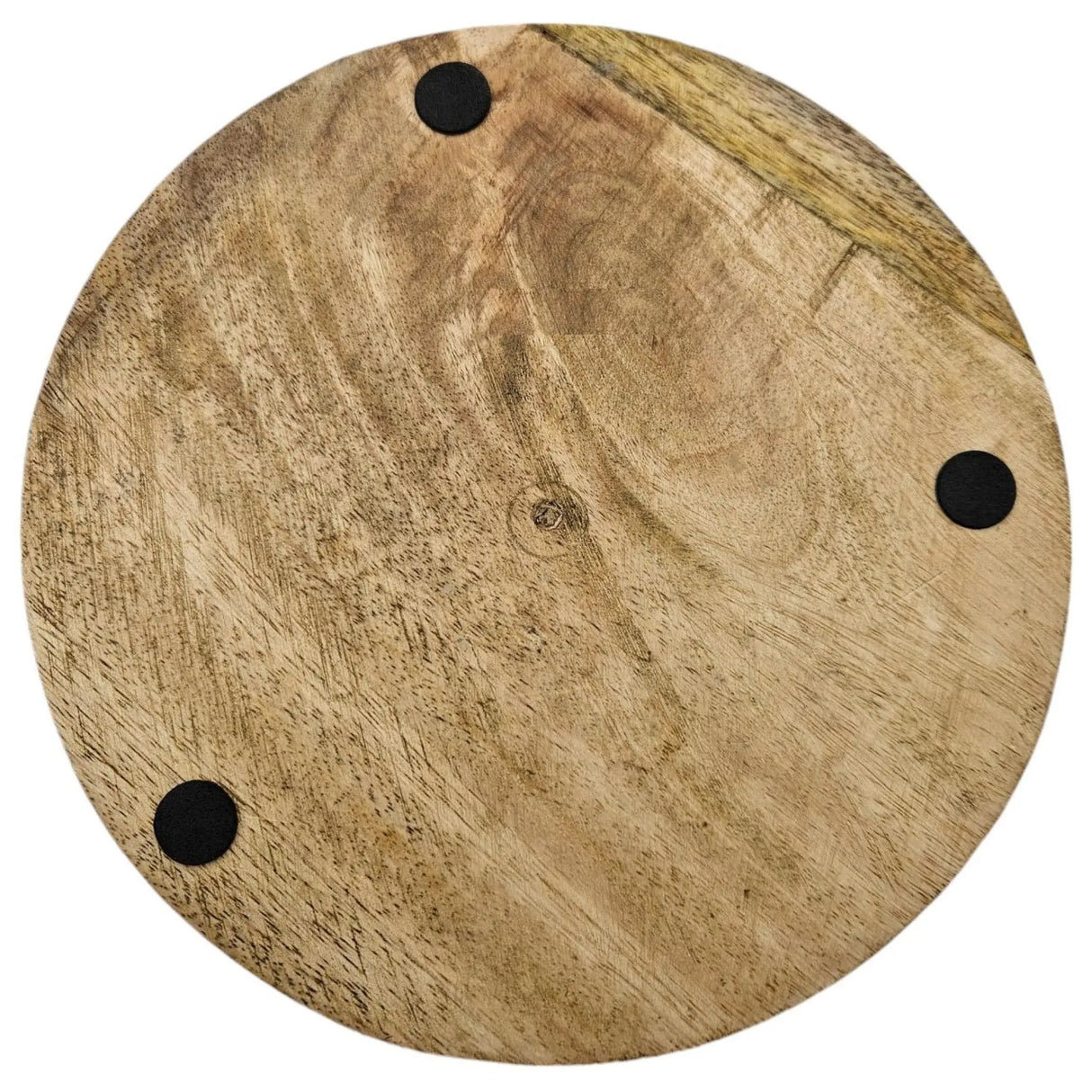Dekoteller Teller Mango Holz Dekobrett Untersetzer Schmuckteller Tablett Ø 25 cm - Dekoteller