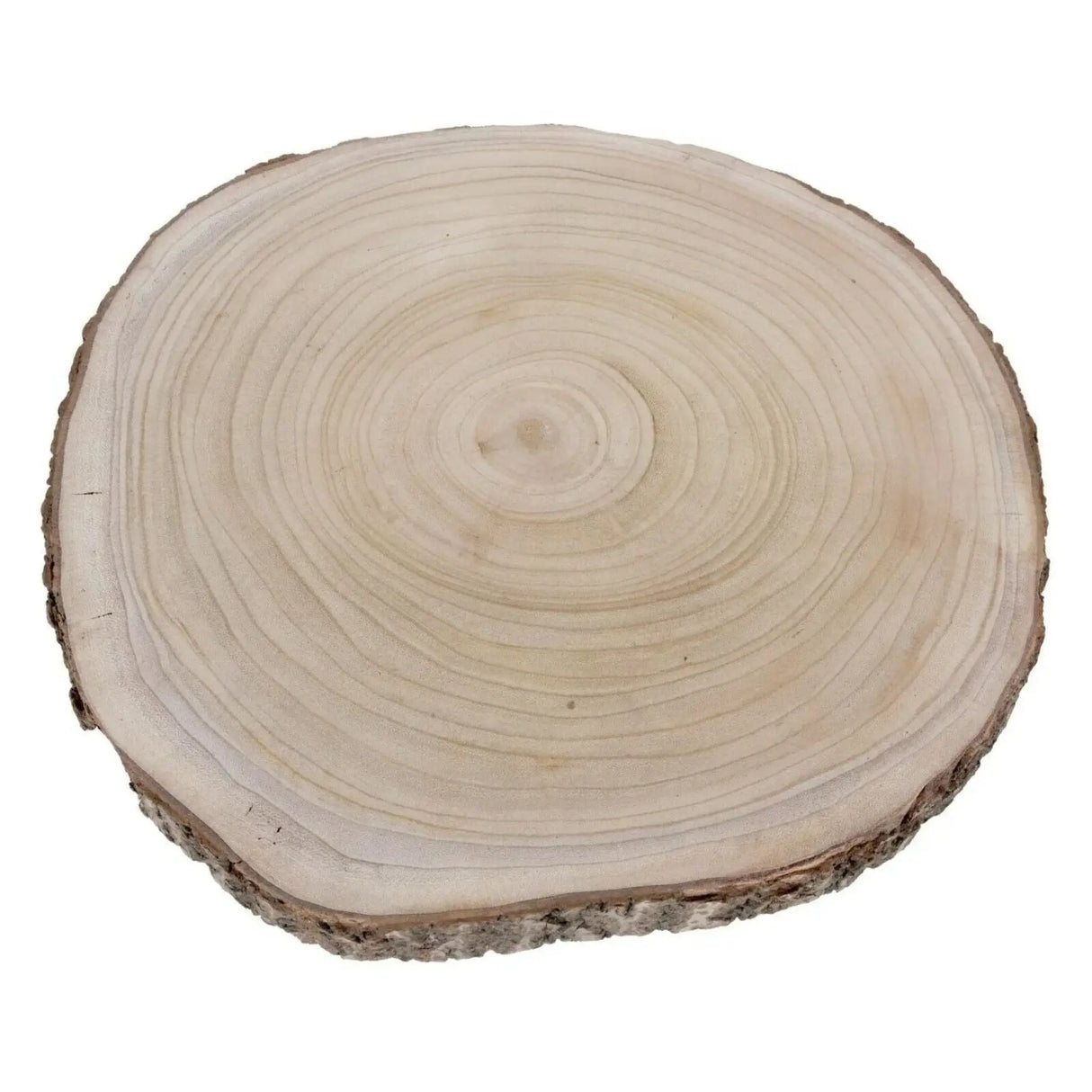 Holzbrett Baumscheibe Holz Brett Tischdeko Tablett Deko Holzplatte Ø 30 cm - Baumscheibe