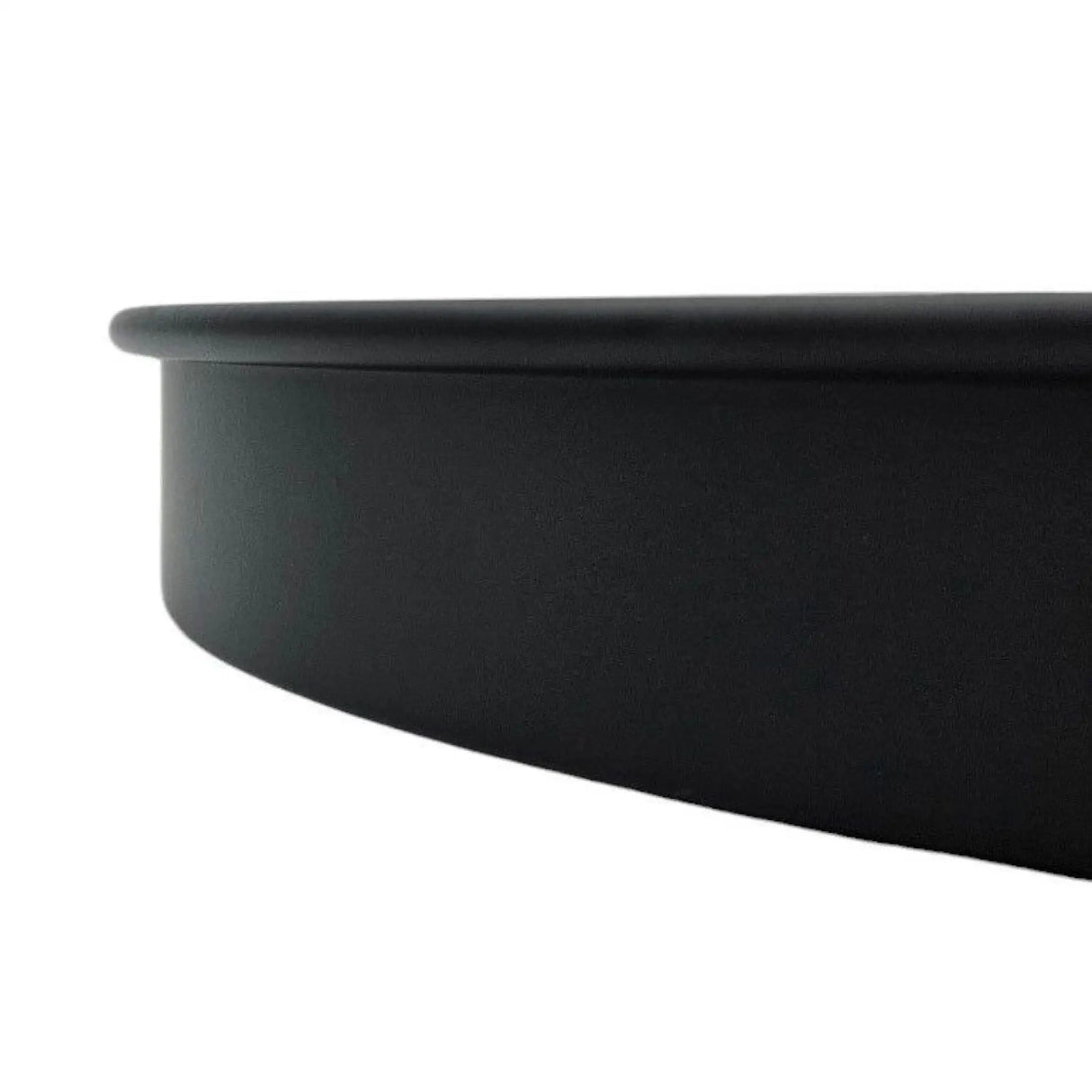 Kerzenteller Kerzentablett magnetische Kerzenhalter Tablett schwarz Metall 25 cm - Kerzenhalter