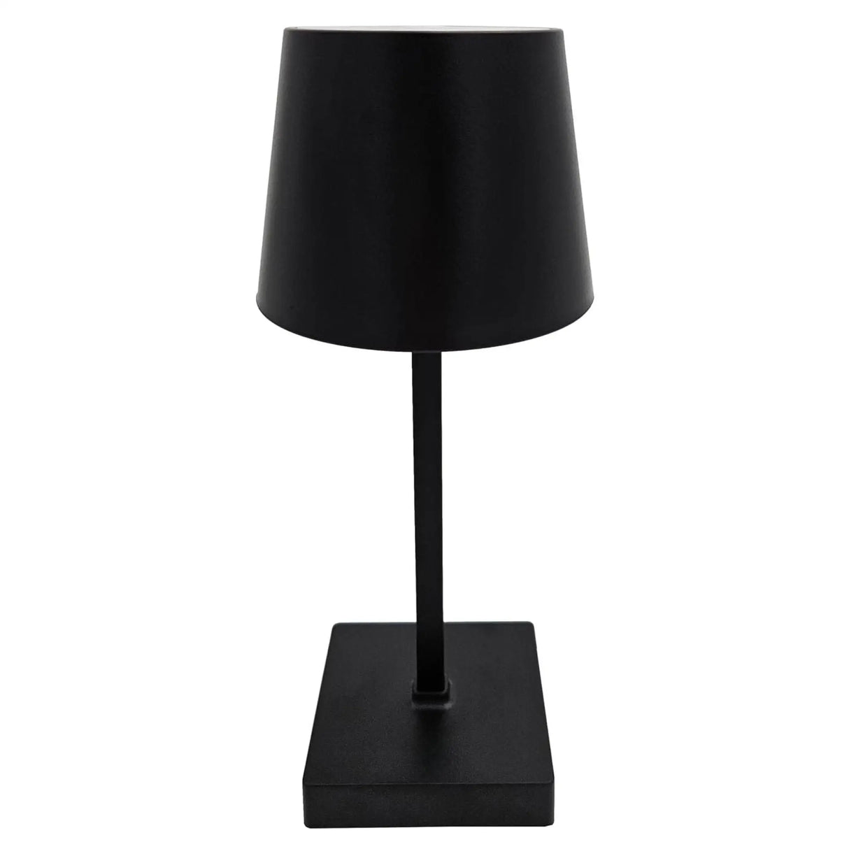 Lampe LED ohne Kabel Touch Tischleuchte Tischlampe Leuchte kabellos dimmbar - Schwarz, Höhe 26 cm (Modell Molly) - Lampe