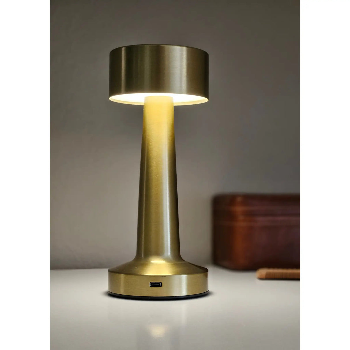 Lampe LED ohne Kabel Touch Tischleuchte Tischlampe Leuchte kabellos dimmbar - Lampe