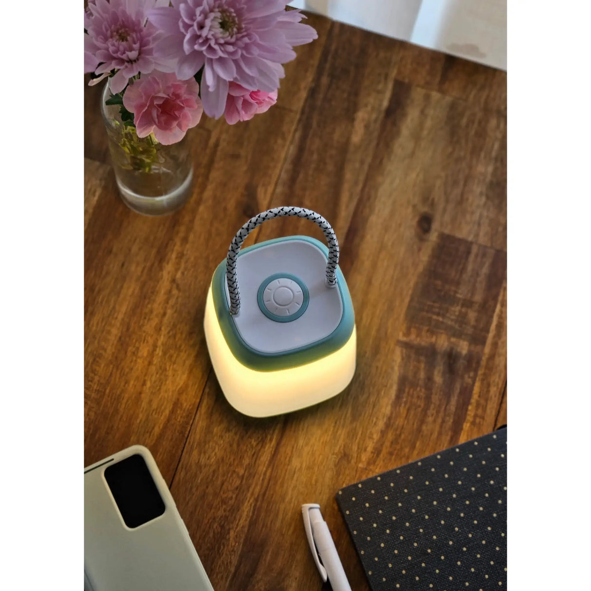 Lampe Leuchte kleine Tischleuchte LED Camping dimmbar tragbar batteriebetrieben - Campinglampe