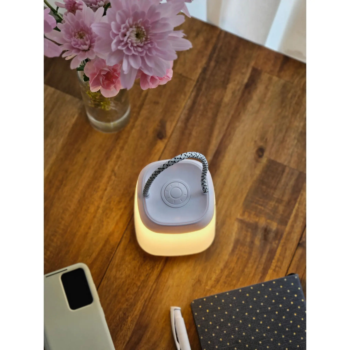 Lampe Leuchte kleine Tischleuchte LED Camping dimmbar tragbar batteriebetrieben - Campinglampe