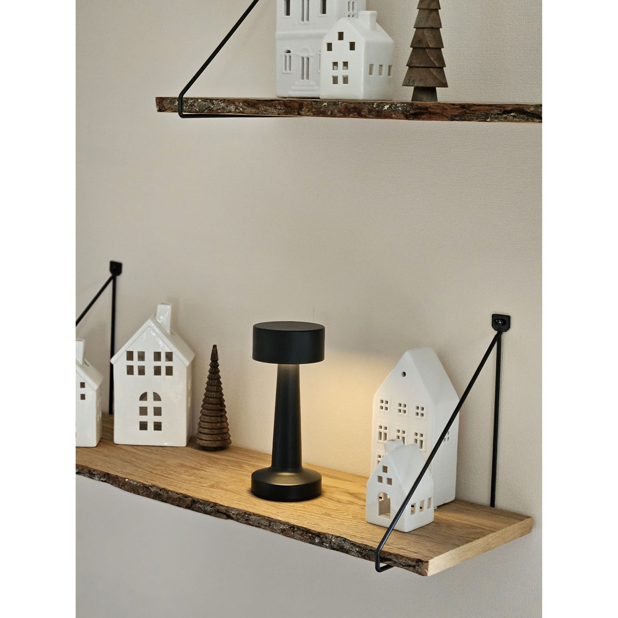 Lampe LED ohne Kabel Touch Tischleuchte Tischlampe Leuchte kabellos dimmbar