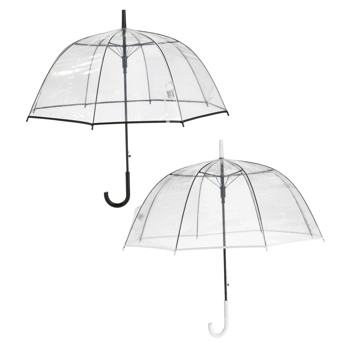 Regenschirm Glockenschirm Schirm Regen Glockenform rund klar transparent Ø 85 cm