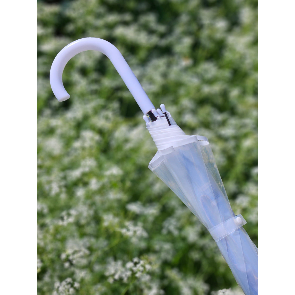 Regenschirm Glockenschirm Schirm Regen Glockenform rund klar transparent Ø 85 cm