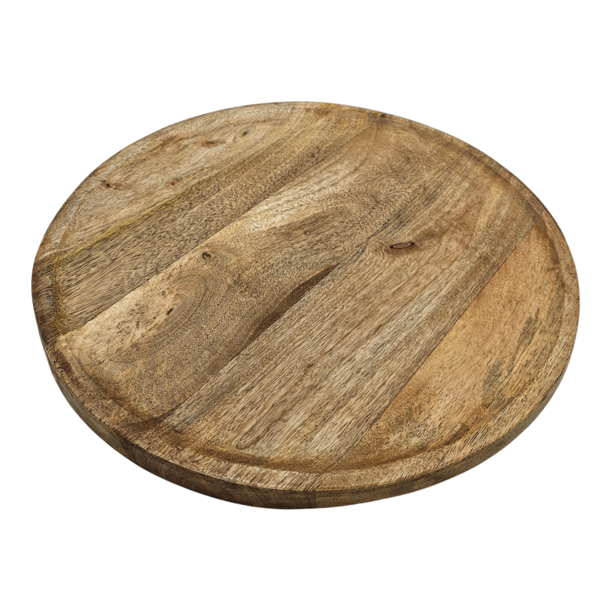 Teller Holzteller Mango Dekoteller Tischdeko Mangoholz Deko Schale Holz Ø 38 cm