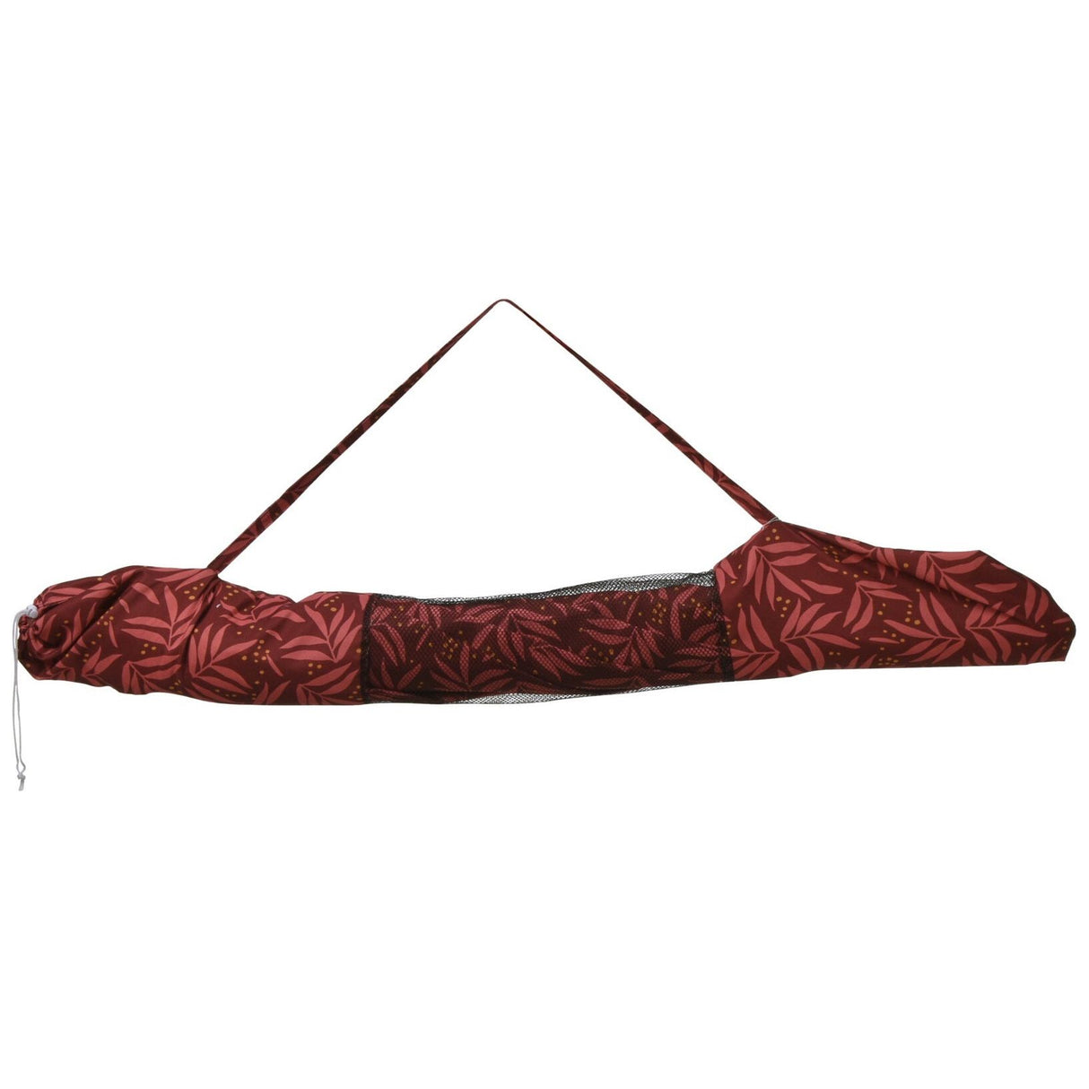 Sonnenschirm Strandschirm Schirm UV Schutz mit Tasche Fransen Rot Ø 170 cm