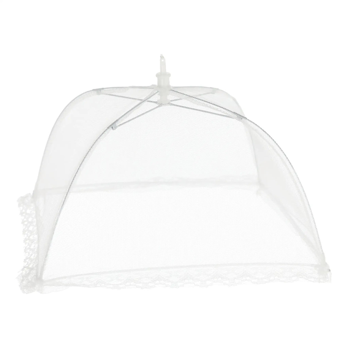 Speisehaube Abdeckhaube Fliegenhaube weiß 2er Set 30x30 cm Zusammenfaltbar - Speisehaube