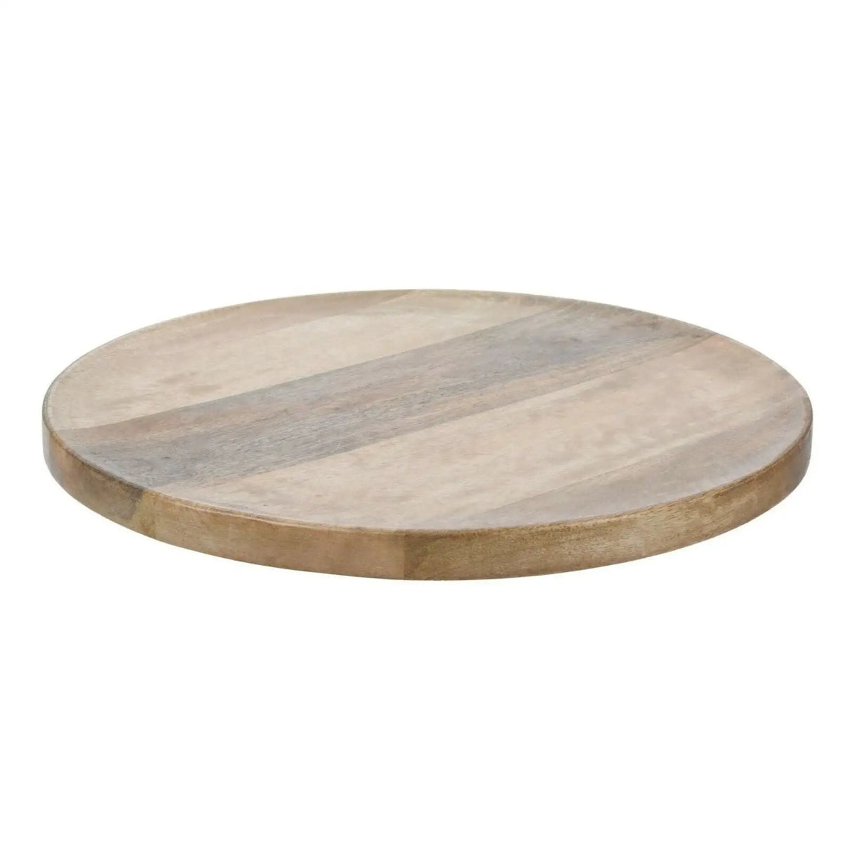 Teller Holzteller Mango Dekoteller Tischdeko Mangoholz Deko Schale Holz Ø 38 cm - Holzteller