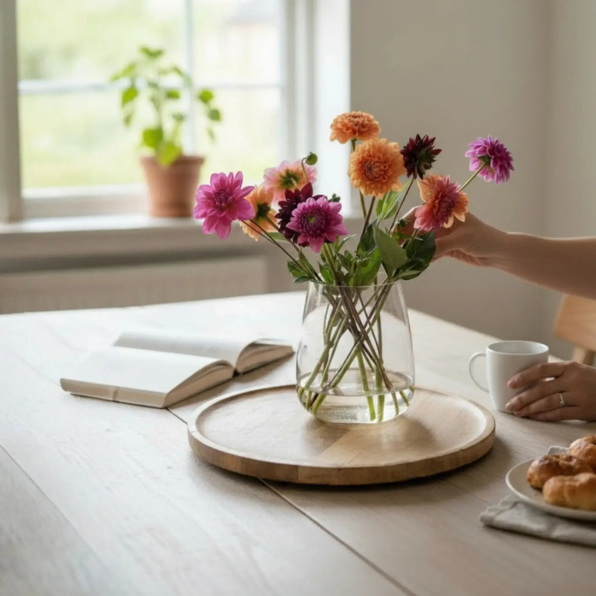 Teller Holzteller Mango Dekoteller Tischdeko Mangoholz Deko Schale Holz Ø 38 cm - Holzteller