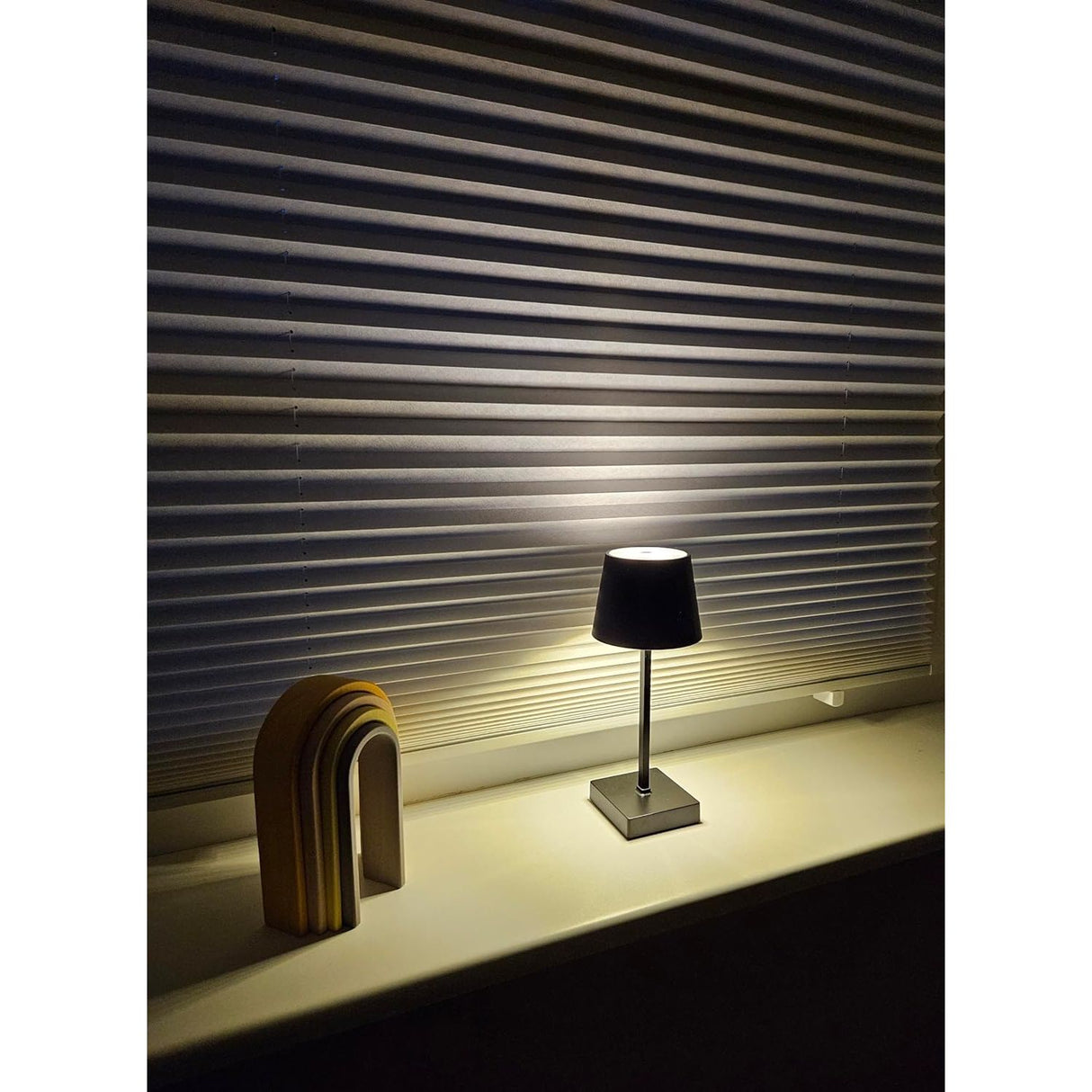 Lampe LED ohne Kabel Touch Tischleuchte Tischlampe Leuchte kabellos dimmbar