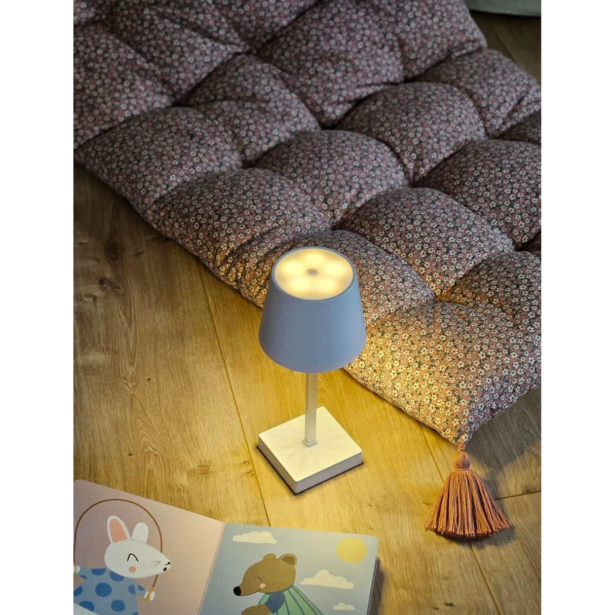 Lampe LED ohne Kabel Touch Tischleuchte Tischlampe Leuchte kabellos dimmbar