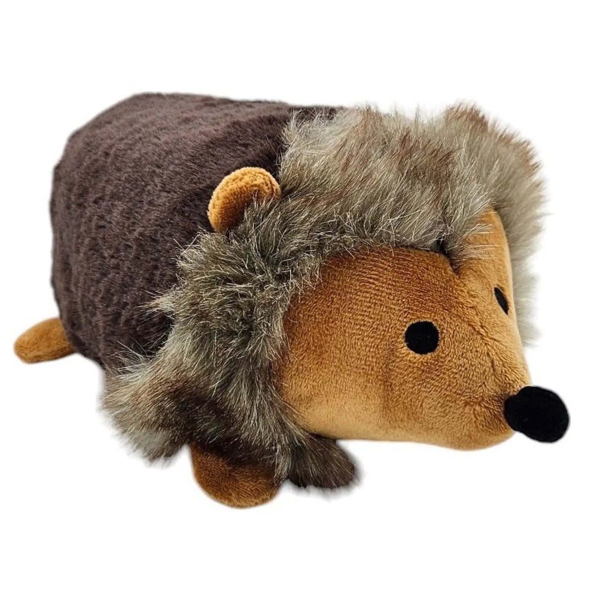 Türstopper Igel 11cm Hoch schwer Stoff Deko Bodenstopper Kinder Zimmer Türpuffer - Braun - Türstopper