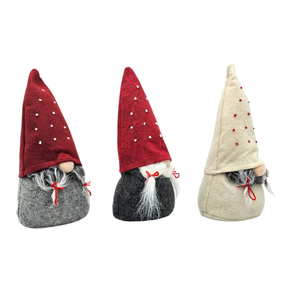 Weihnachtswichtel 3er Set – Wichtel Deko & Türstopper 24 cm - Türstopper
