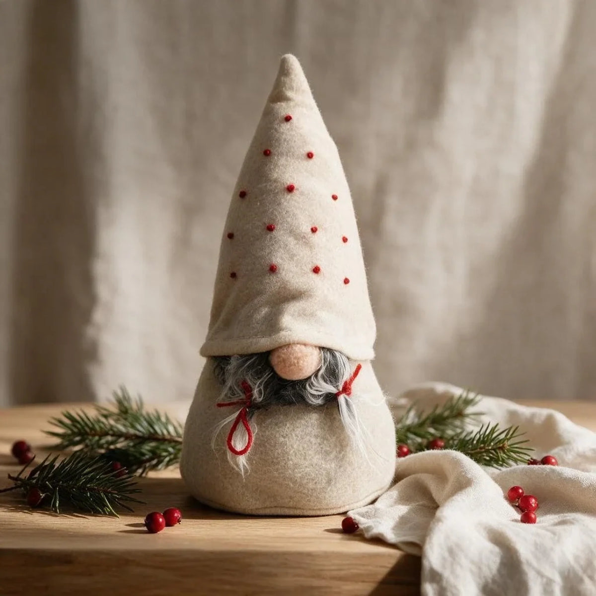 Weihnachtswichtel 3er Set – Wichtel Deko & Türstopper 24 cm - Türstopper