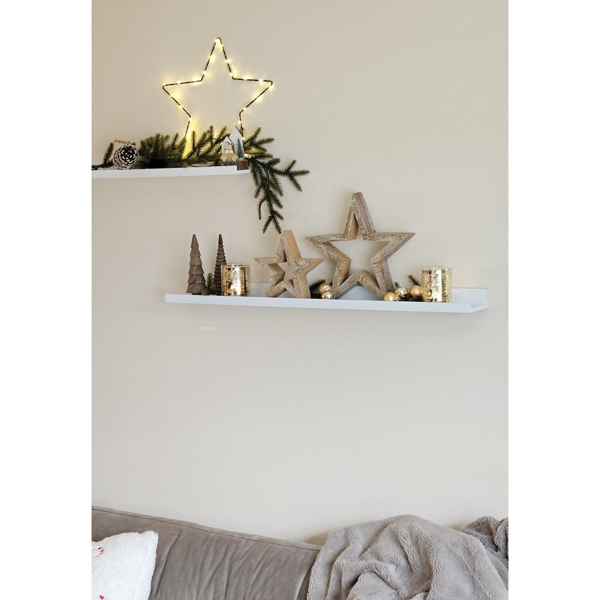 Fotoleiste Bilderleiste Schweberegal Holzregal Wandregal Bücherregal Wandboard